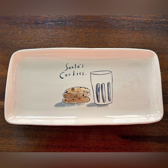 Rae Dunn - Christmas 🎄 Santa’s Cookies Plate - Picture 1 of 5